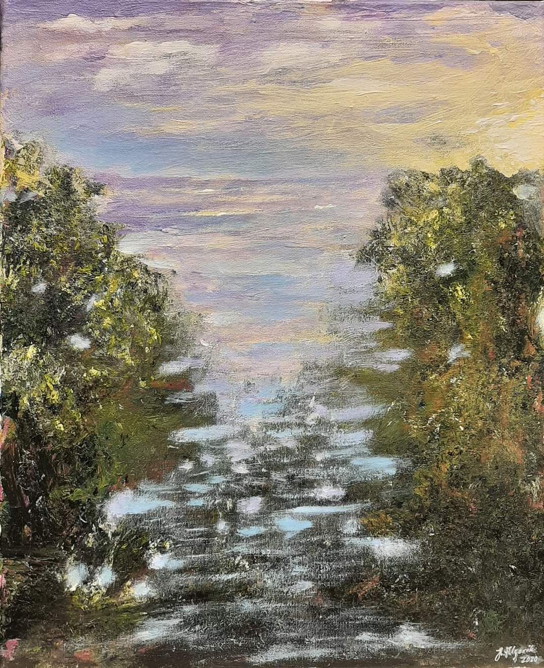 Verket "Thinkin of Monet".